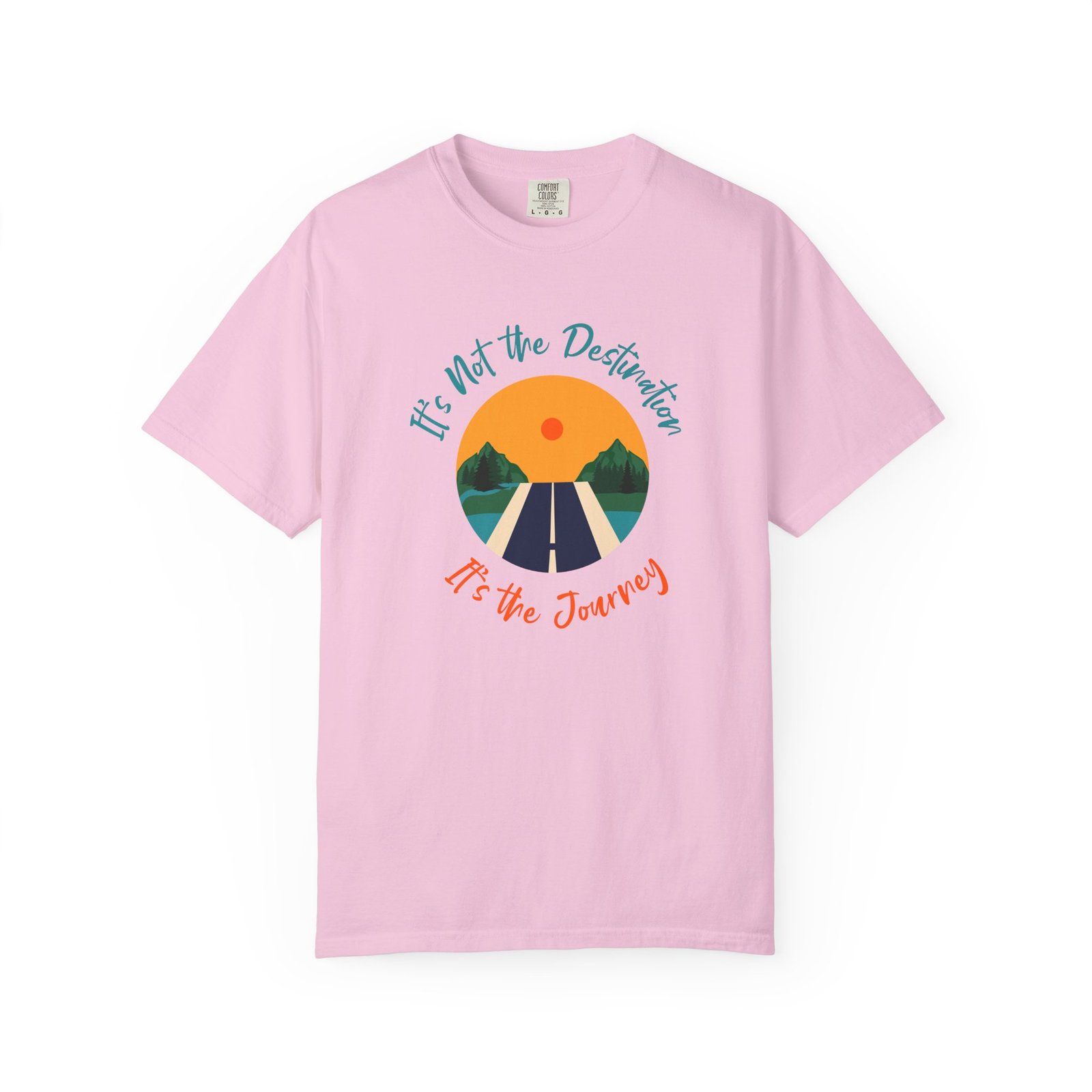 It is not the destination it is the journey t-shirt