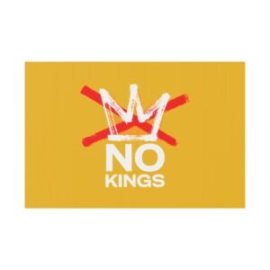 No Kings Yard Sign