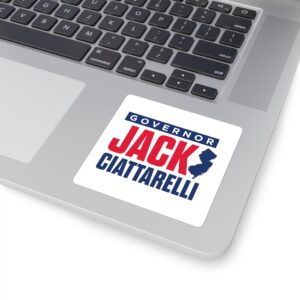 Jack Ciattarelli for governor sticker
