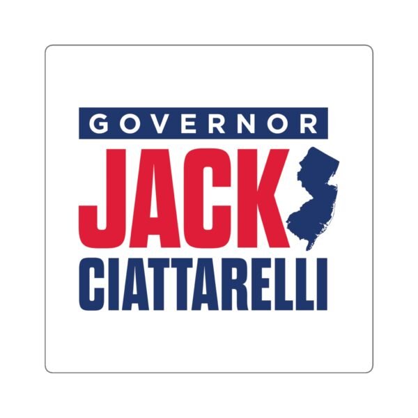 Jack Ciattarelli for governor sticker Jack Ciattarelli for governor sticker