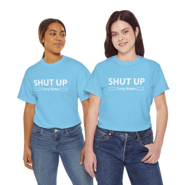 Shut Up Tony Romo T Shirt – Funny Detroit Lions Fan Tee | Game Day Apparel