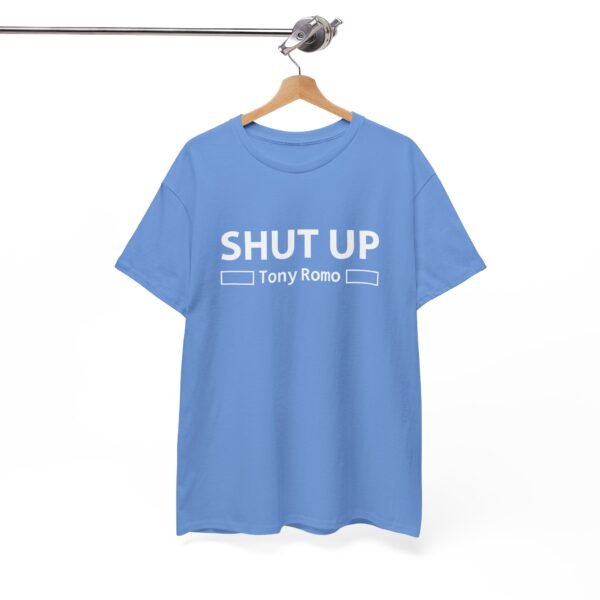 Shut Up Tony Romo T Shirt – Funny Detroit Lions Fan Tee | Game Day Apparel