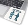 Embrace the Future Sticker — Robot & Human Handshake Kiss-Cut Vinyl Sticker Embrace the Future Sticker — Robot & Human Handshake Kiss-Cut Vinyl Sticker