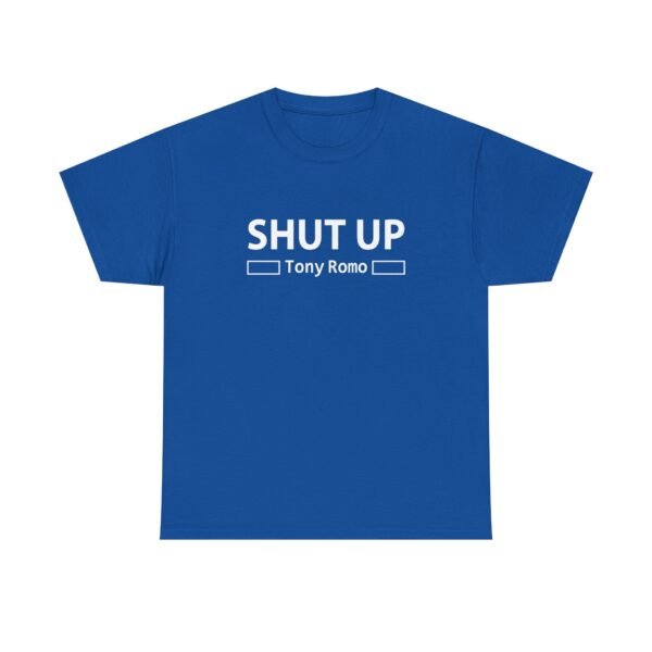 Shut Up Tony Romo T Shirt – Funny Detroit Lions Fan Tee | Game Day Apparel
