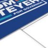 Tom Steyer for Governor Yard Sign 2026 – Plastic Lawn Sign