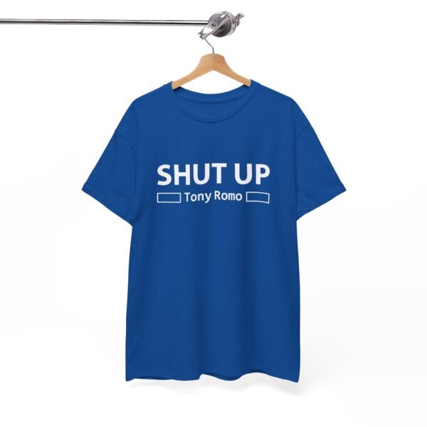 Shut Up Tony Romo T Shirt – Funny Detroit Lions Fan Tee | Game Day Apparel