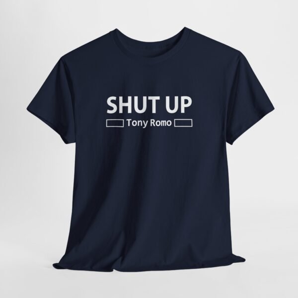 Shut Up Tony Romo T Shirt – Funny Detroit Lions Fan Tee | Game Day Apparel