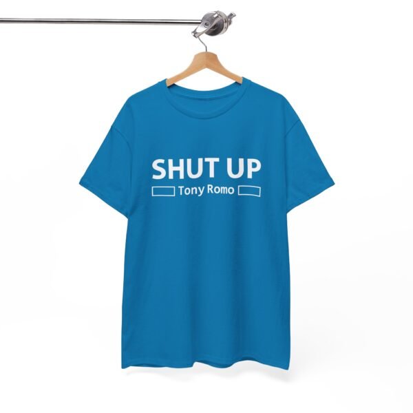 Shut Up Tony Romo T Shirt – Funny Detroit Lions Fan Tee | Game Day Apparel