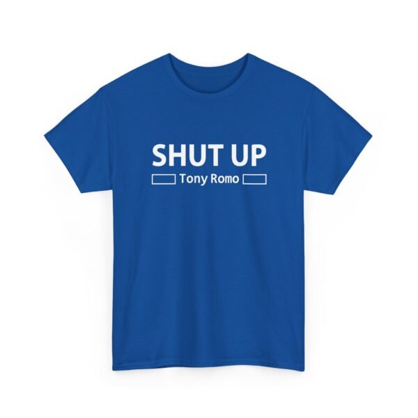 Shut Up Tony Romo T Shirt – Funny Detroit Lions Fan Tee | Game Day Apparel