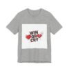 Win or Cry Tee | sports fan shirt, game day rollercoaster emotions design