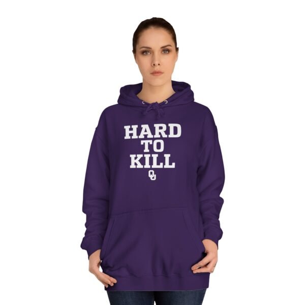 OU Hard to Kill Oklahoma Hoodie – Built for Resilience, Worn with Pride