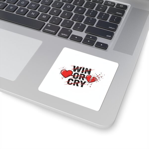 Win or Cry Sticker | Sports Fan Rollercoaster, Game Day Emotions