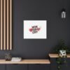 Win or Cry Heartbeat Graphic Canvas | Sports Fan Emotional Rollercoaster