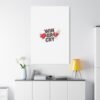 Win or Cry Heartbeat Graphic Canvas | Sports Fan Emotional Rollercoaster