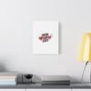 Win or Cry Heartbeat Graphic Canvas | Sports Fan Emotional Rollercoaster