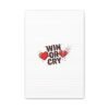 Win or Cry Heartbeat Graphic Canvas | Sports Fan Emotional Rollercoaster