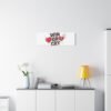Win or Cry Heartbeat Graphic Canvas | Sports Fan Emotional Rollercoaster
