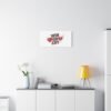 Win or Cry Heartbeat Graphic Canvas | Sports Fan Emotional Rollercoaster