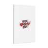 Win or Cry Heartbeat Graphic Canvas | Sports Fan Emotional Rollercoaster