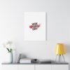 Win or Cry Heartbeat Graphic Canvas | Sports Fan Emotional Rollercoaster