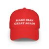 Make Iran Great Again Hat – Political Red Baseball Cap