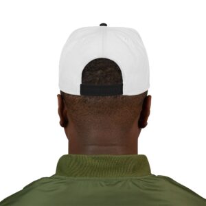 When It Rains It Dumps Hat with New Balance Logo Embroidered — Green Pixel Script with Number 47 & MLB Patch