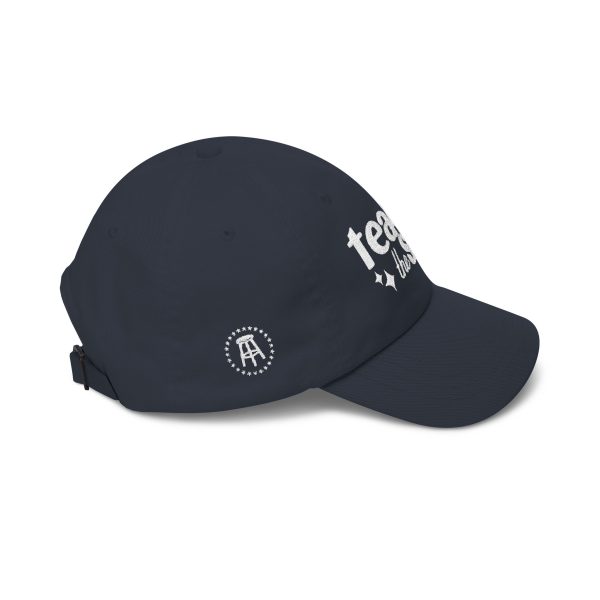 Tea by the Sea Hat– Embroidered Coastal Dad Cap