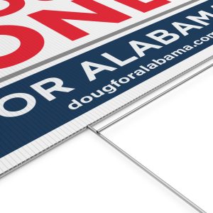 Premium Doug Jones For Alabama Yard Sign – Double-Sided Powerful, Heavy-Duty Corrugated Plastic Lawn Sign 2026