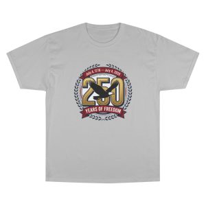 250 Years of Freedom T‑Shirt - 1776–2026 Independence Anniversary Tee