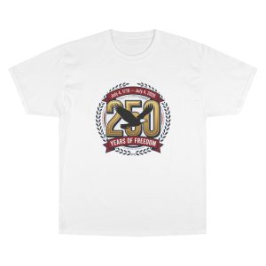 250 Years of Freedom T‑Shirt – 1776–2026 Independence Anniversary Tee