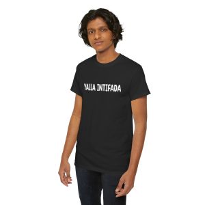 Yalla Intifada T Shirt | Ethically Made, Comfortable & Bold Statement Appare