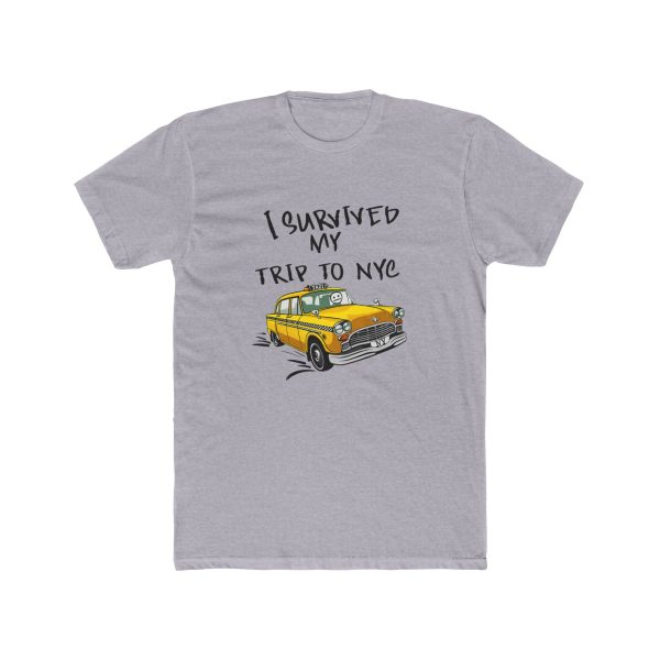 I Survived My Trip to NYC T Shirt | 1 Funny Yellow Taxi New York Travel Souvenir T-Shirt