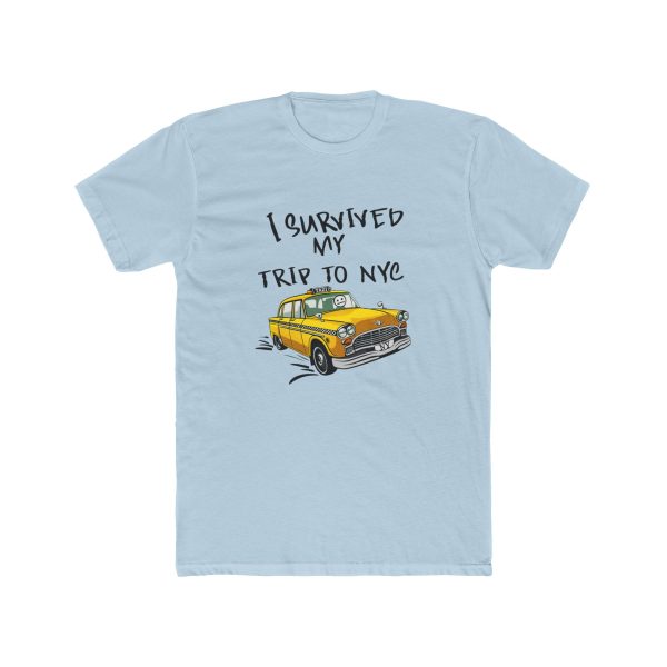 I Survived My Trip to NYC T Shirt | 1 Funny Yellow Taxi New York Travel Souvenir T-Shirt