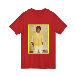 Michael Jackson T Shirt (2003) – Rare Vintage Inspired V-Neck Tee | Iconic King of Pop Fan Shirt