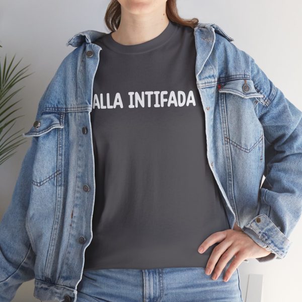 Yalla Intifada T Shirt | Ethically Made, Comfortable & Bold Statement Appare