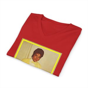 Michael Jackson T Shirt (2003) – Rare Vintage Inspired V-Neck Tee | Iconic King of Pop Fan Shirt
