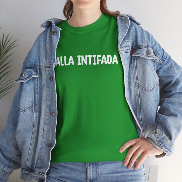 Yalla Intifada T Shirt | Ethically Made, Comfortable & Bold Statement Appare