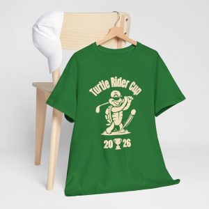 Turtle Rider Cup 2026 Vintage Golf Tee T shirt