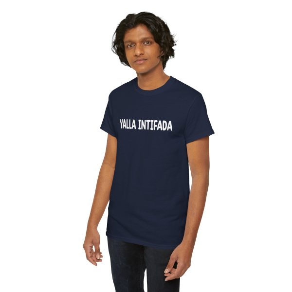 Yalla Intifada T Shirt | Ethically Made, Comfortable & Bold Statement Appare