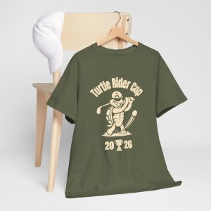 Turtle Rider Cup 2026 Vintage Golf Tee T shirt
