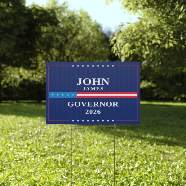 John James Yard Sign