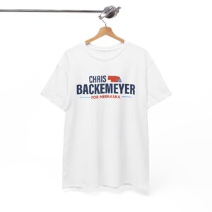 Chris Backemeyer for Nebraska T Shirt | Official Campaign Tee