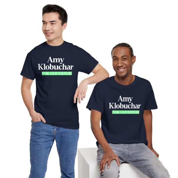 Amy Klobuchar For Governor T Shirt – Bold Campaign Tee