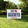 Chris Backemeyer For Nebraska Yard Sign