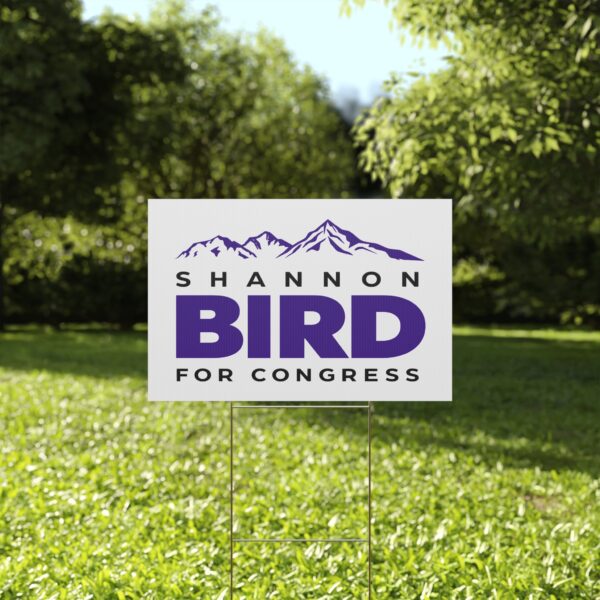 Shannon Bird for Congress Yard Sign | Lawn Sign USA