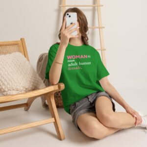Enes Kanter Freedom T-Shirt | Adult Human Female Definition Tee