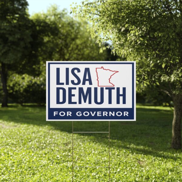 Lisa DeMuth for Governor Yard Sign | Political Yard Sign
