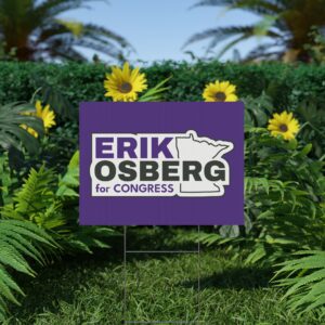 Erik Osberg for Congress Yard Sign – Durable Lawn Sign