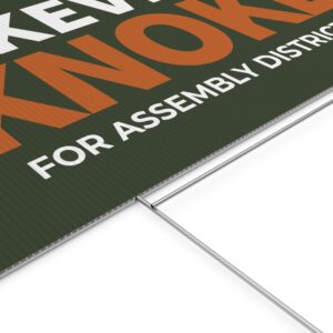 Kevin Knoke Yard Sign | Assembly District 30 Campaign Sign