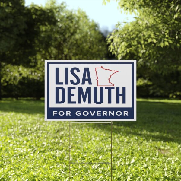 Lisa DeMuth for Governor Yard Sign | Political Yard Sign